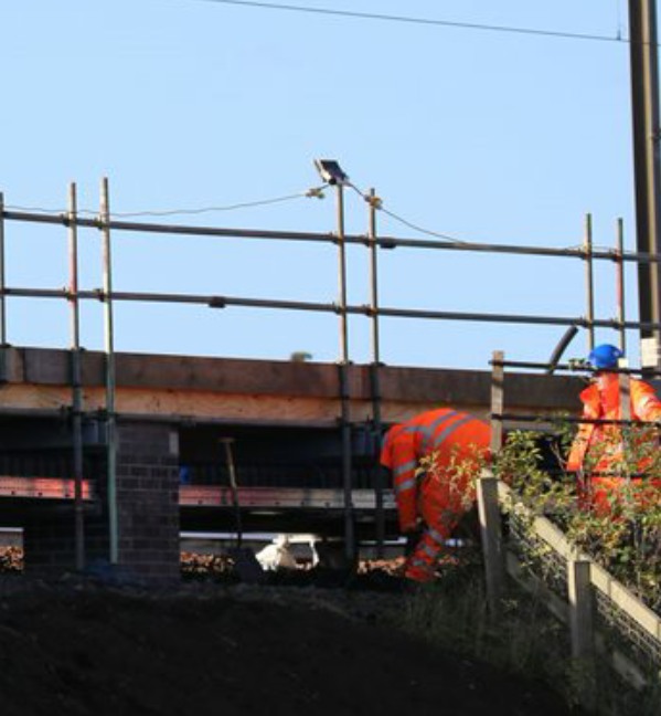 East Linton Station Construction - 2022-11-09